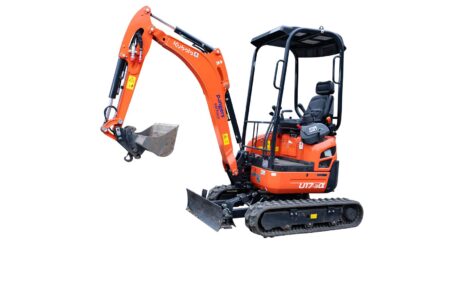 Kubota mini-kraan 1,7 ton (met dak)